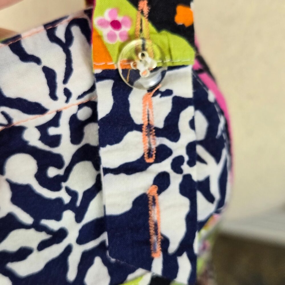 J. Crew Multicolor Patchwork Tank Top - image 8